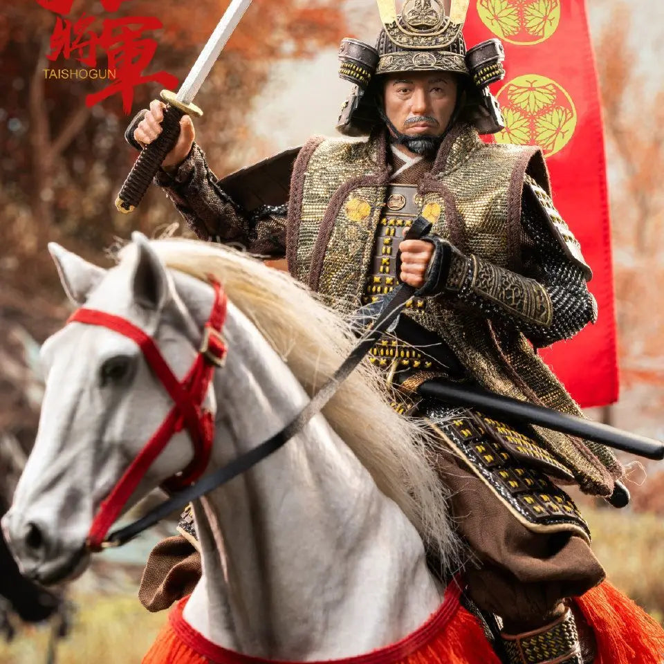 D12TOYS 1/12 6in Action Figure Palm Collection Series Japanese Shogun Samurai Toy gift decoration