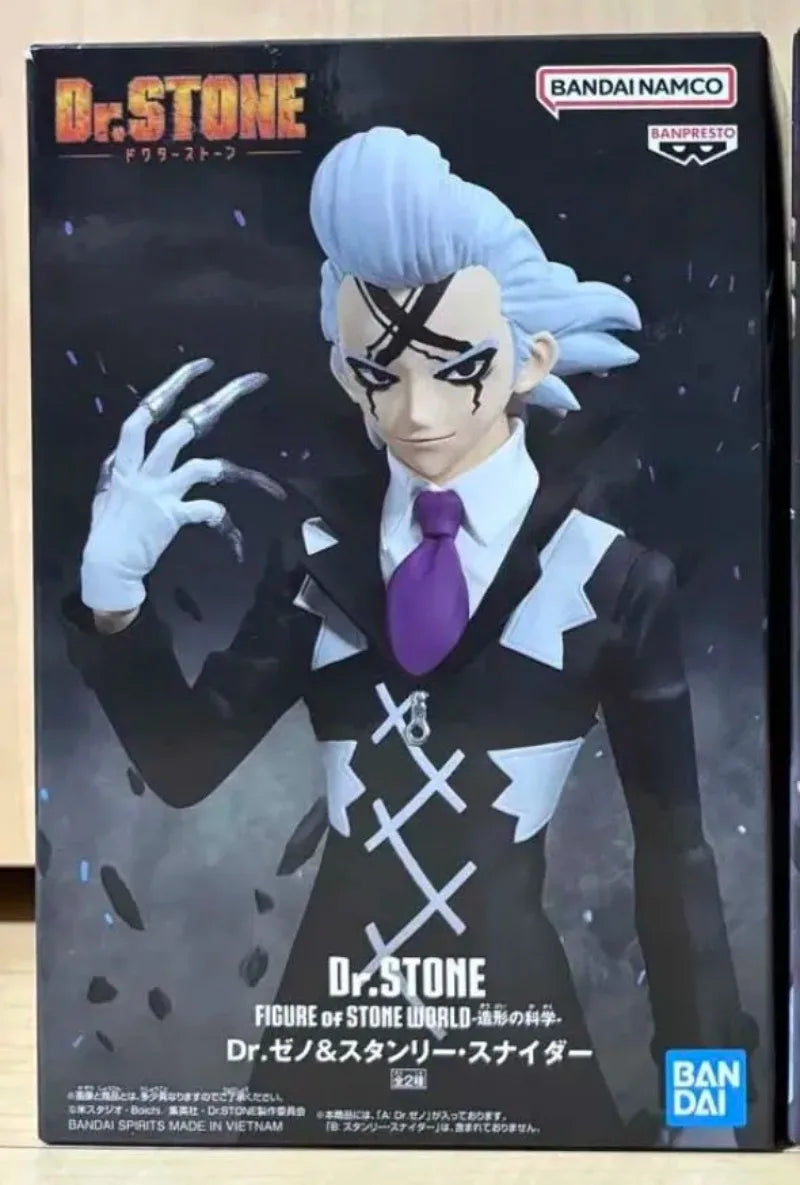 In Stock Bandai Original BANPRESTO Dr.STONE The Science of Modeling Stanley Snyder Geno Figure Anime Model Toy Figures Gifts