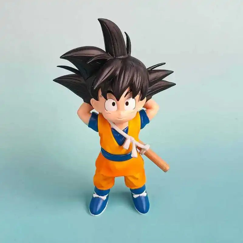 2026 New Q Version Dragon Ball Ssj3 Vegeta Figure  Super Saiyan 3 Goku Action Figures Collection Model Toys Birthday Gifts Decor