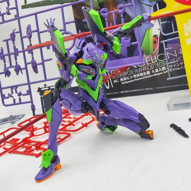 Auf Lager Rg Evangelion Modellbausatz 1:144 Evangelion Figuren Sammlerstück Eva 01 Bausatz Handys Anzug Mecha Bausätze Dekor Spielzeug Geschenk