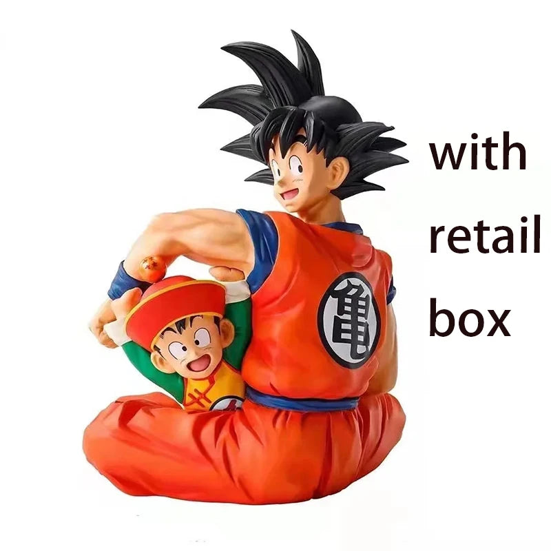 Amine Dragon Ball Son Goku &amp; Baby Gohan Actionfigur Spielzeug