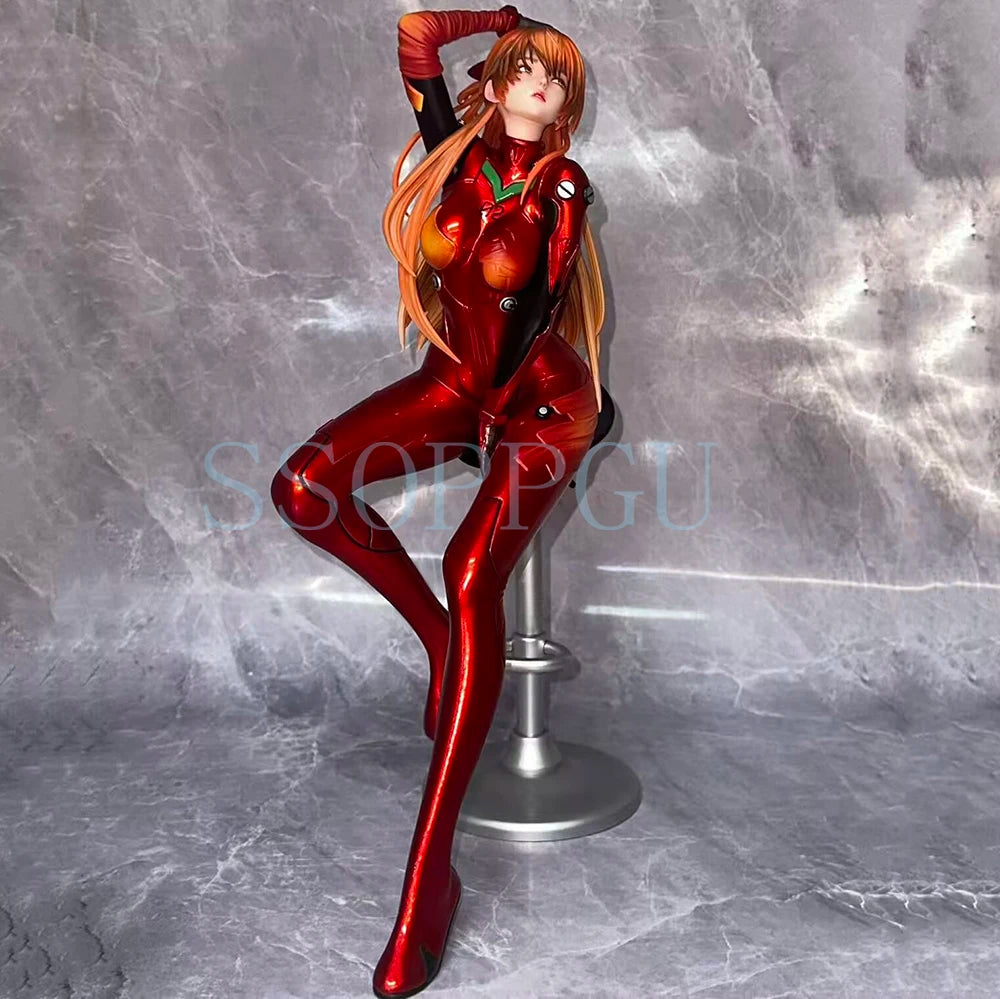 43-50cm NW Studio Soryu Asuka Langrey Shikinami Asuka Girls Toys Japanese Anime Figure PVC Action Figure Toy Game Model Doll