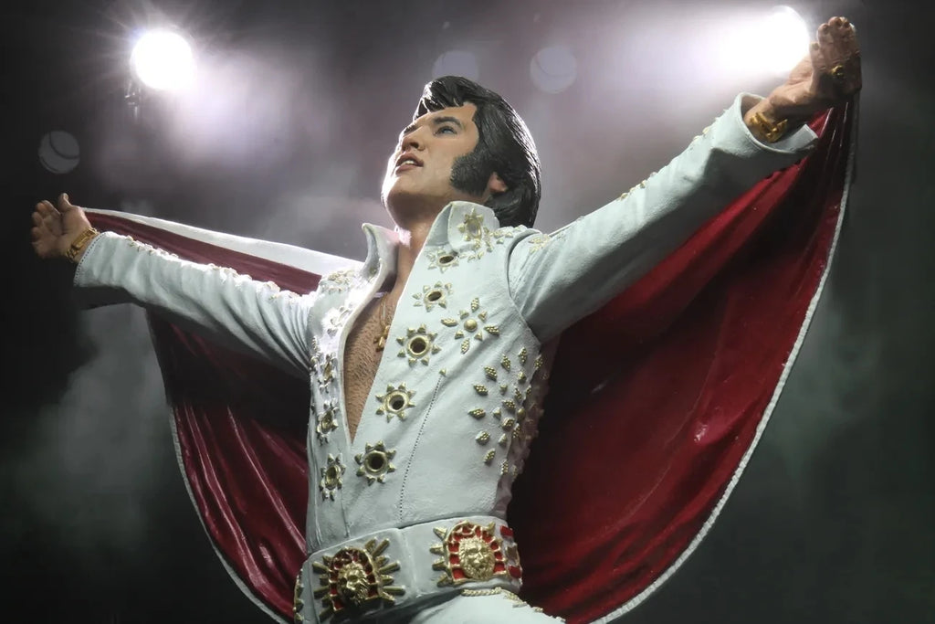 NECA 18085 Toys Elvis Presley On Tour Famous American Rock Star Commemorative Action Figure Original Doll Model Collection 15 CM