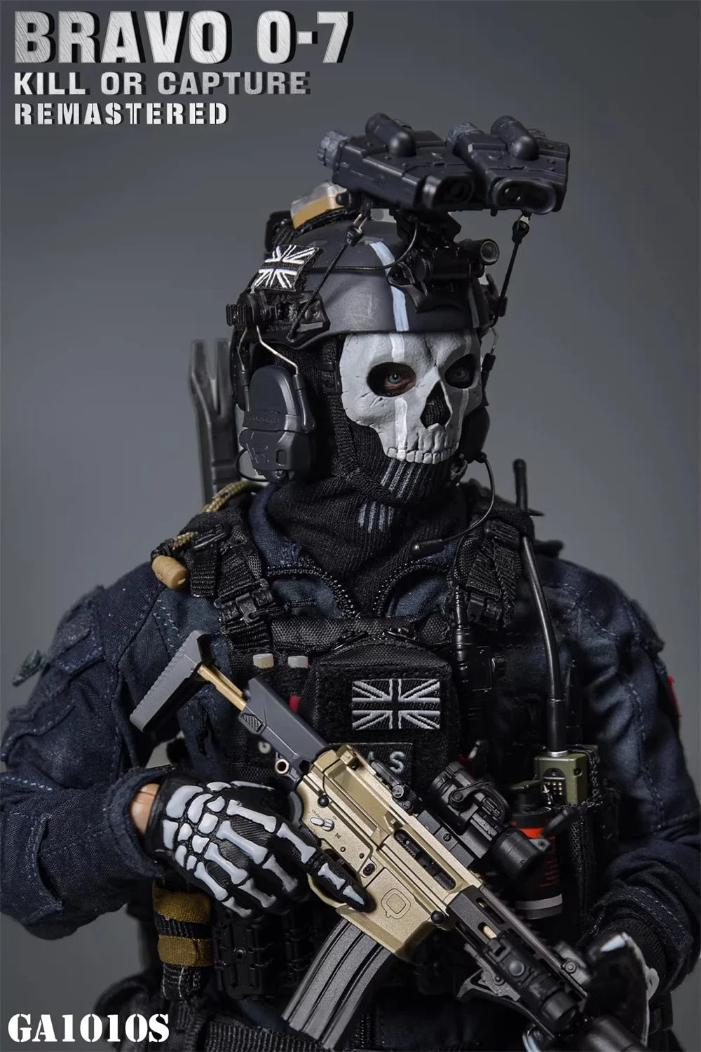 New Arrival 1/6th EASY&SIMPLE ES GA1010S Soldier Doll Ghost Full Set Moveable Action Figure About 12" Gift For Fans Collect