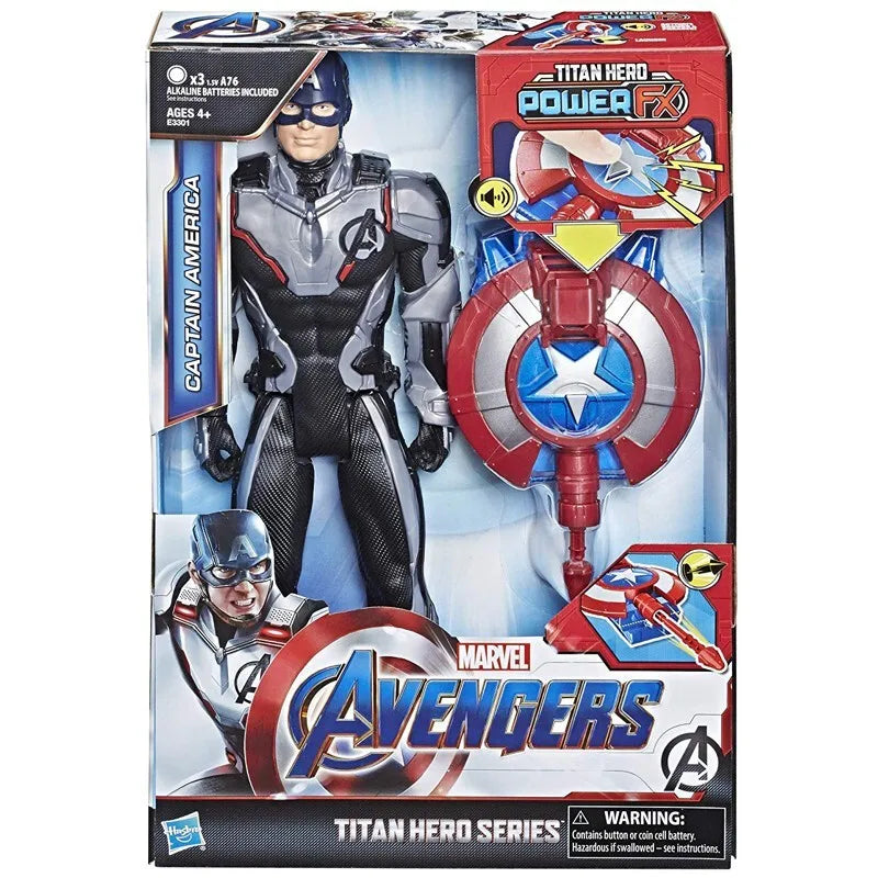 Hasbro Marvel Genuine Marvel The Avengers Black Panther Captain America Action Figure Toys for Boys Girls Gift Collectible Model