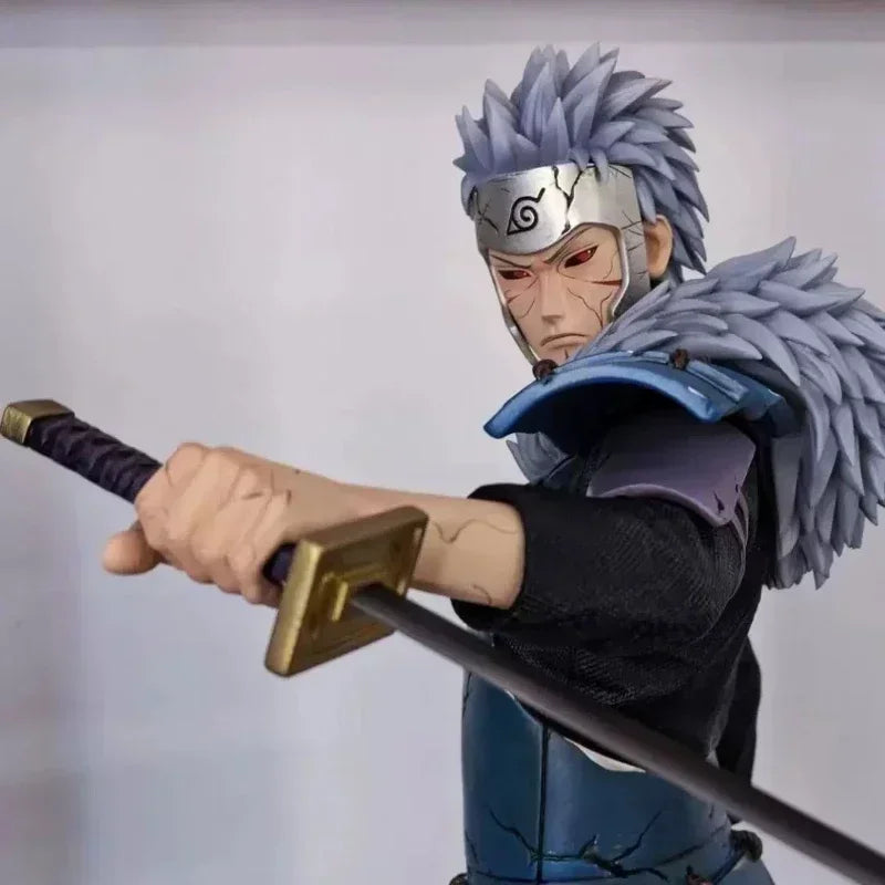 36 cm Anime Senju Tobirama Figur Naruto Actionfiguren PVC Modellsammlung Peripherie Statue Spielzeug Desktop-Dekoration Geschenke