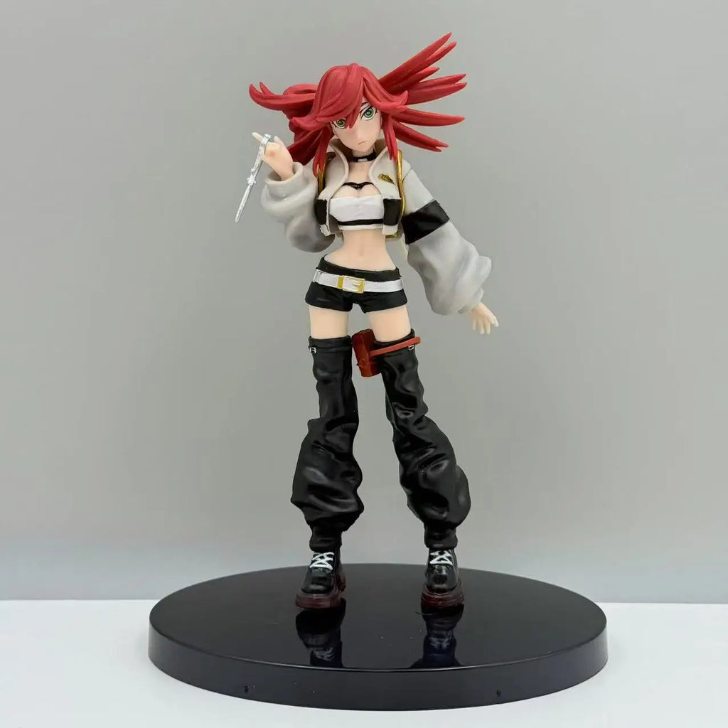 22cm Anime Figure GACHI AKUTA Riyo Rudo Enji Zaka ACTAR Action Figures Character Collection Model Ornaments Toys Christmas Gifts