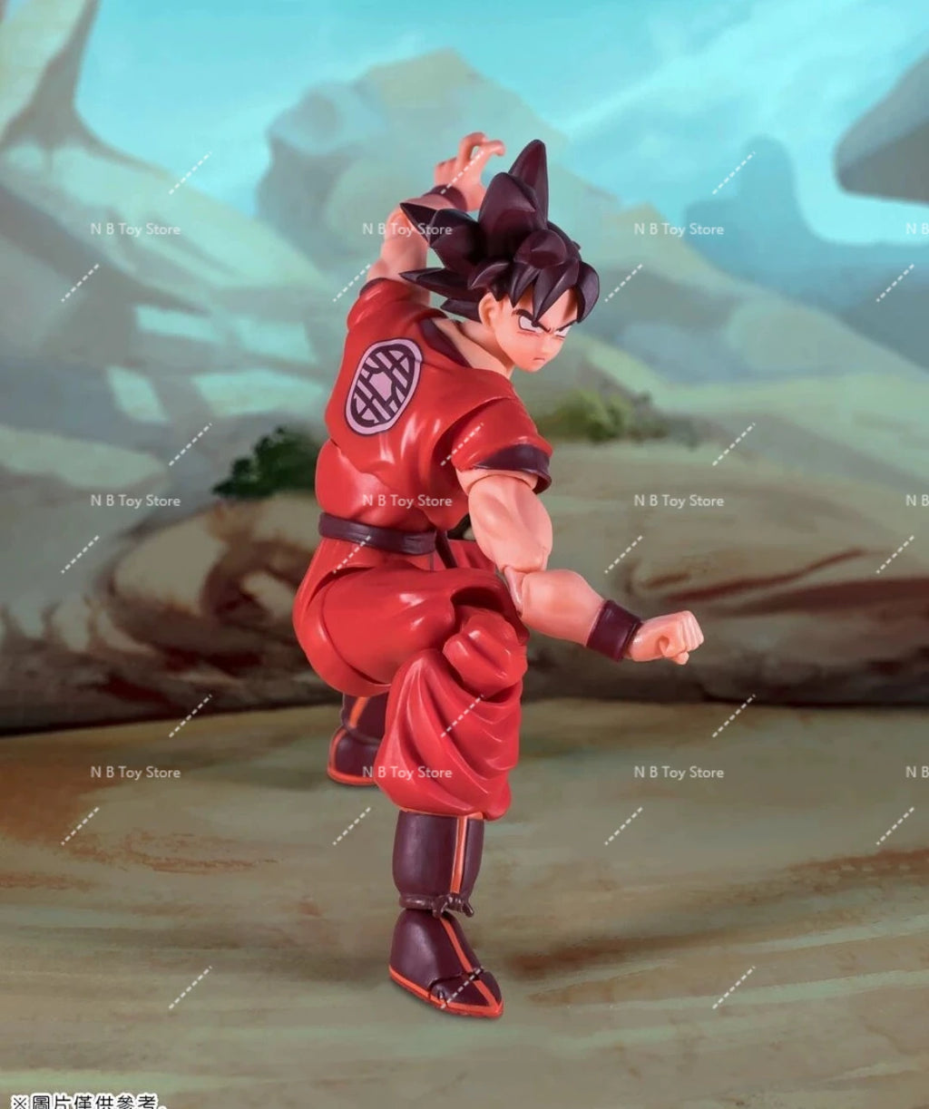 In Stock DF Demoniacal Fit Dragon Ball SHF Son Goku Kaio Ken 16000 Power Level Anime Action Figures Model Toys Collector