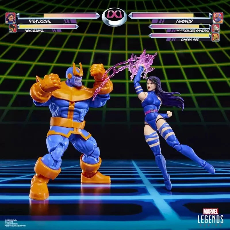 In Stock Hasbro Marvel Legends Game Universe Thanos VS Psylocke Set Collection Gift Hobby