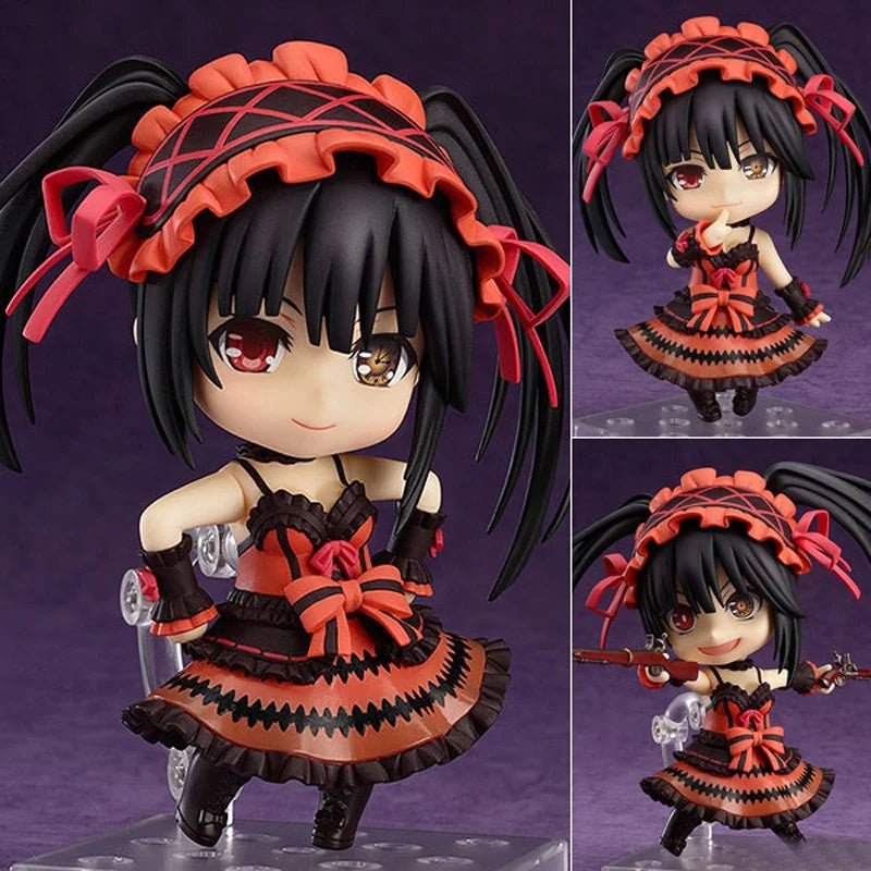23cm KDcolle Date A Live Anime Girl Figure Kurumi Tokisaki Alluring Kimono Action Figure Kurumi Sexy Girl Figure Adult Model Toy