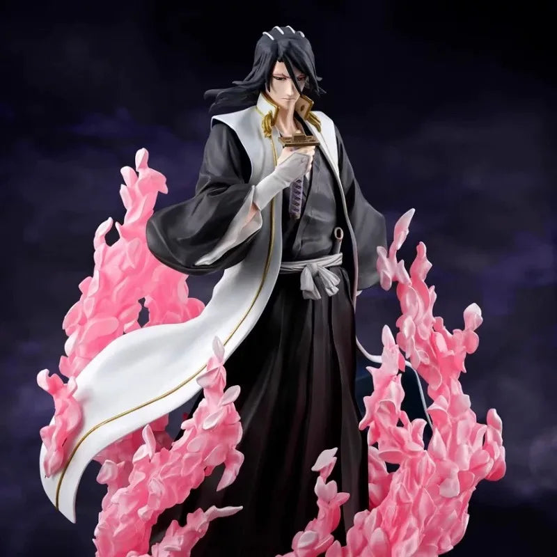 100% Original auf Lager Bandai BLEACH Figuarts Zero Kuchiki Byakuya Anime Charakter Modell Spielzeug Desktop Ornamente Sammlung Geschenke