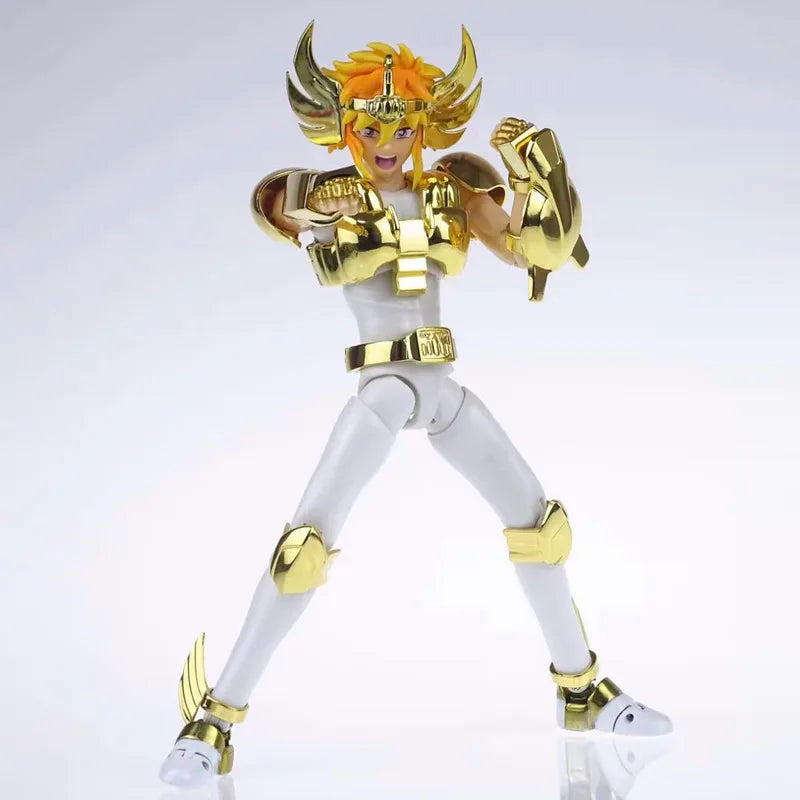 MMD Hyoga Figure Saint Seiya Myth Cloth EX Action Figuras Toys Manga Figurine Anime Peripheral Collection Model Gift for Kids
