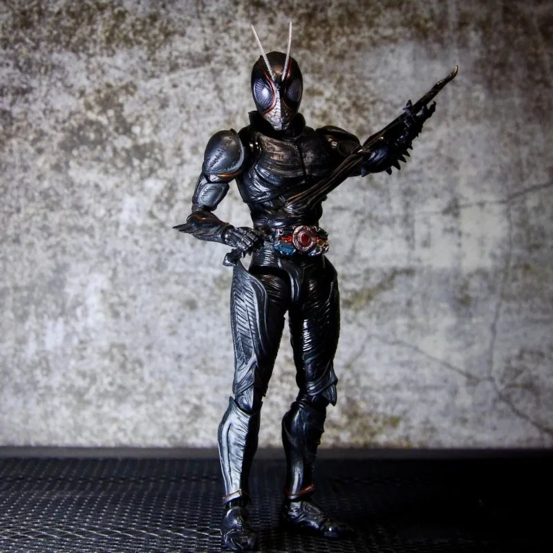 15cm Kamen Rider Black Sun Japanese Anime Figure Statue Pvc Action Figurine Collection Model Toys Boy Gift Decoration Homes