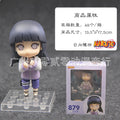 10CM Anime Naruto Hyuga Hinata kawaii Q Version kawaii Joint replaceable Action Figures PVC Model Desk Decor Toy Gifts boxed