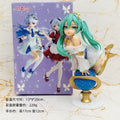 16CM Anime Hatsune Miku Figure Glittering Star ver 39th Anniversary Globe Scene Model Toy Gift Collection Action Figure PVC