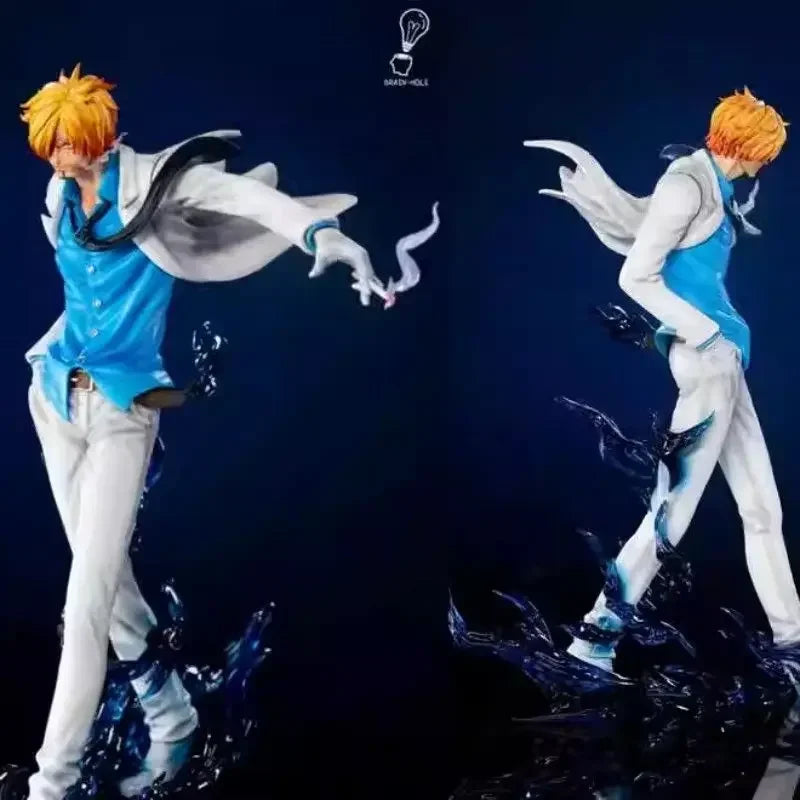 25cm One Piece Sanji Anime Figure Fashion Show Sanji Figurine Pvc Model Statue Doll Decoration Collection Desk Ornament Toy Gift