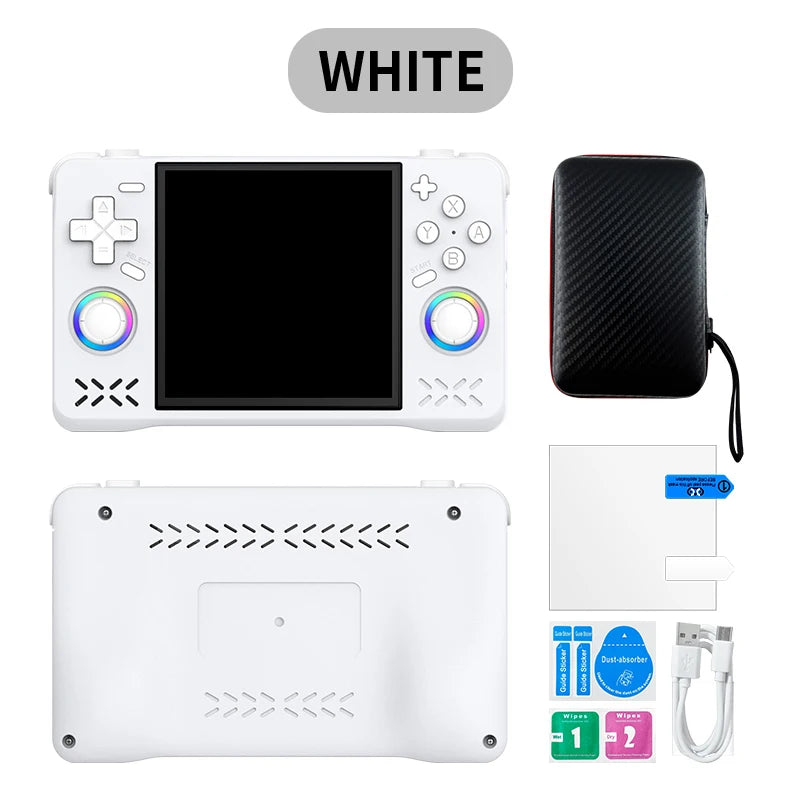 Newest XF40H Retro Handheld Game Console Linux 4.0'' IPS Screen Supports  WiFi Glowing Rocker Portable Pocket Video Games Player