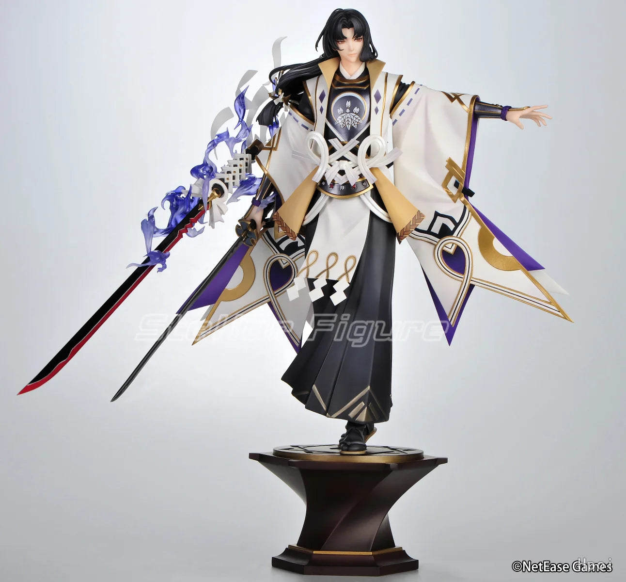 【SF】In Stock Original WINGS INC Onmyoji Onikiri Frostwind White Hibiscus 1/7 Scale Figures Model Animation Collection