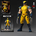 Original BLOKEES Deadpool & Wolverine X-Men Wolverine Wilson Boxed Collections Joint Mobility Action Figures Assembly Toys Gifts