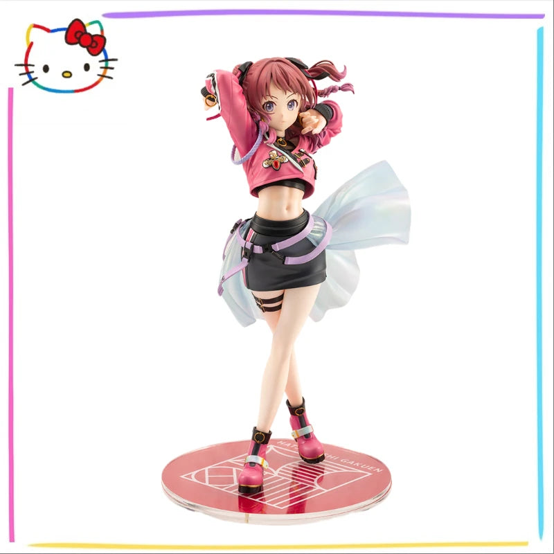 -In Stock Original KOTOBUKIYA School Idol Master Saki Hanami Fighting My Way 24cm Animation Figures 2026 New 1/7 Ornaments