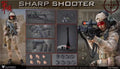 Flagset FS-73051 Asia Female Sniper Girl Yun Que Full Set Moveable Action Figure Toys Model Gift For Fans Collect 1/6