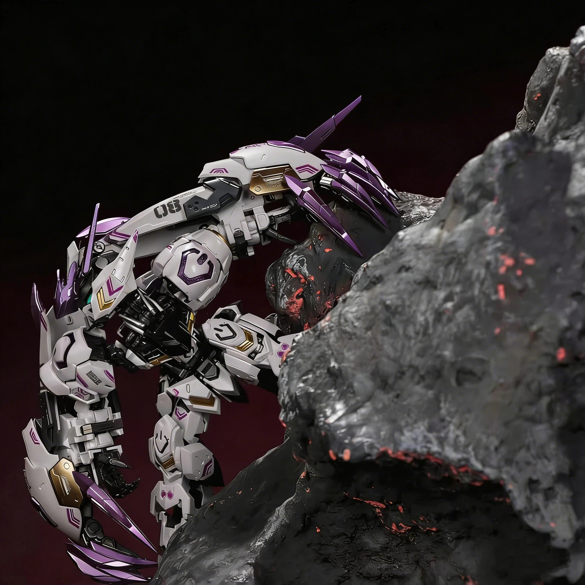NEW MGSD Barbatos G08A Black Tortoise Mecha Action Figure Model High Detail Assembly Collectible Detachable Parts Hobby Toy Gift