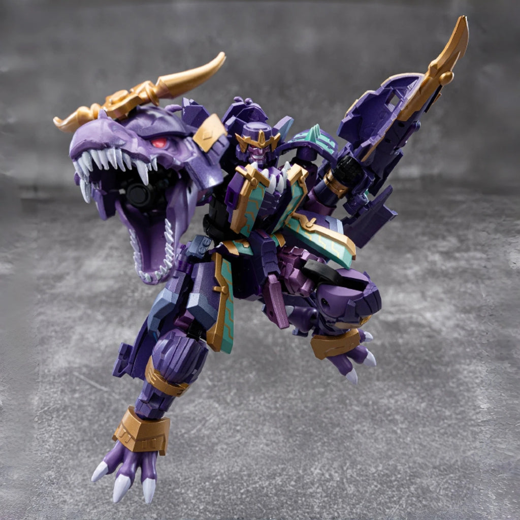 New Transformation Iron Factory IF EX-77 Tyrannosaurus Rex Samurai Edition Action Figure Model Statue Collection Toy Gift