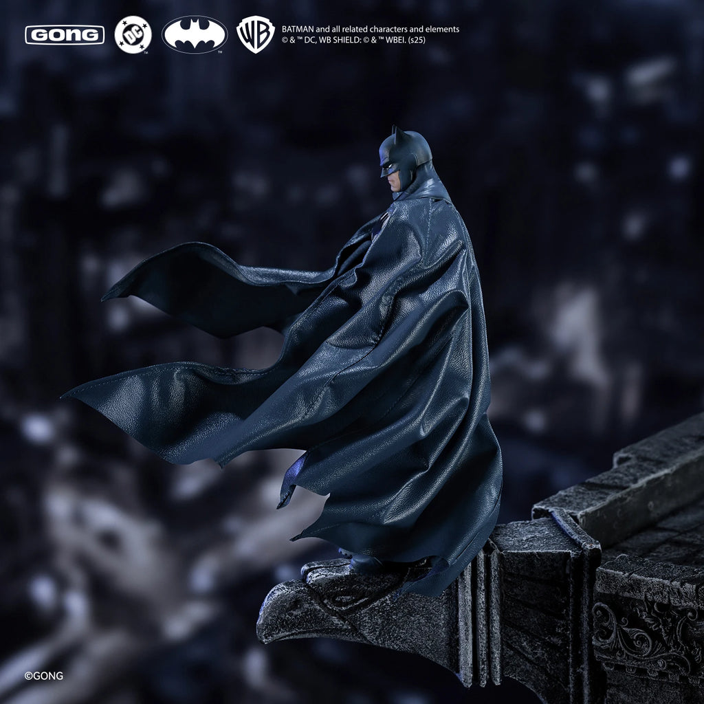 In Stock Genuine Gong Dc Silence Batman Cloth Outfit Action Figure Batman Anime Figures 3d Batman Gift Toy Collectible Movable