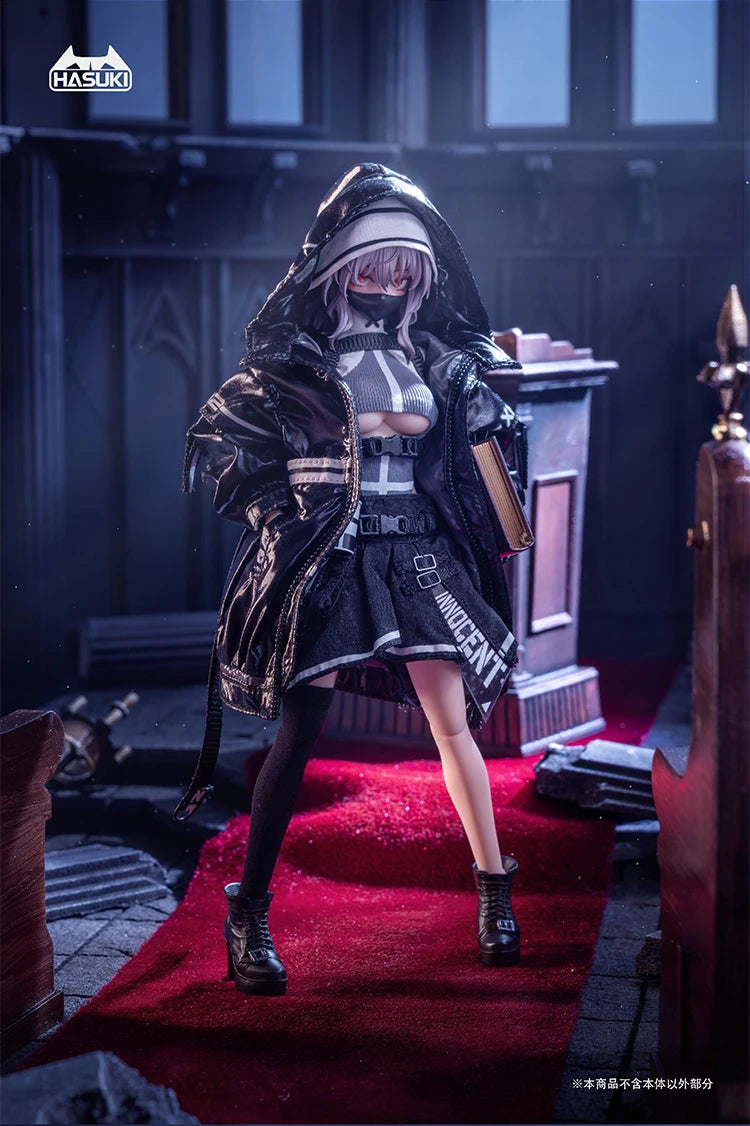 [Shipping Quickly] 1/12 Scale Male/Female HASUKI PA006 SA02 PA009 Full Set 6inch  Action Figure Model Toys Collectible