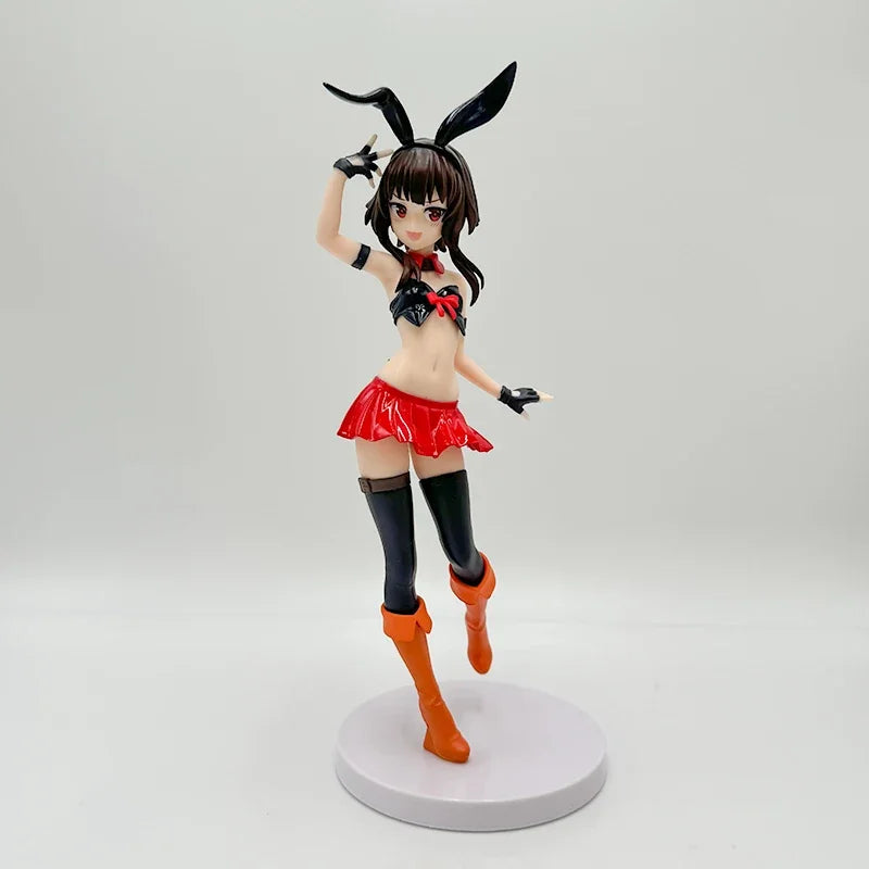 KonoSuba God's Blessing on this Wonderful World! Aqua Anime Girl Figure Megumin/Yunyun/Darkness Action Figure Model Doll Toys