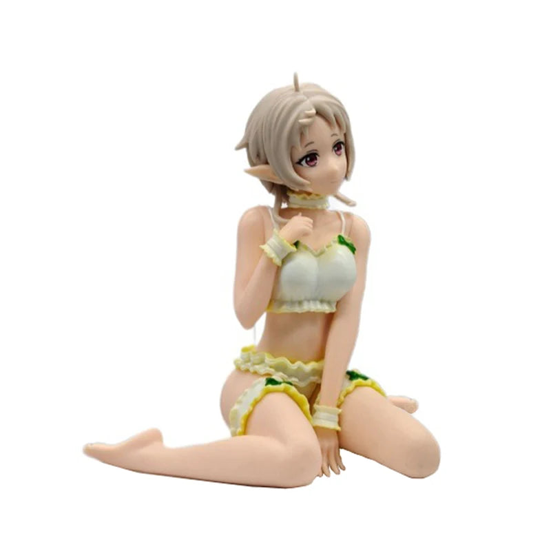 Jobless Reincarnation figure Roxy Migurdia underwear action figures Sylphy figure PVC Statue Girl model Ornament Collection 12cm