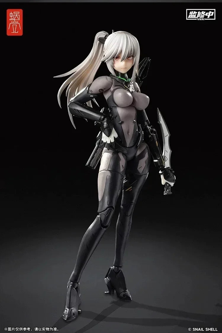 Snail's Shell Wasp Three-leaved Wolf Girl Phantom Ghost Assassiner Miu Ke Sand Weaving Shi Sakura Machine Anime Figure Model Toy
