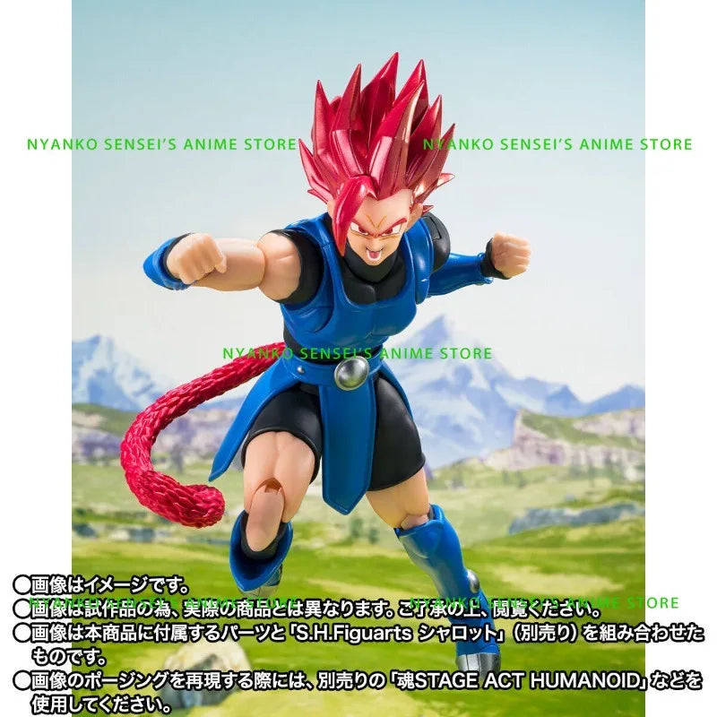 Bandai Dragon Ball Legends Giblet SHF Super Saiyan Spirit Limited Edition Action Figure Game Anime Model Trendy Toy Collectible