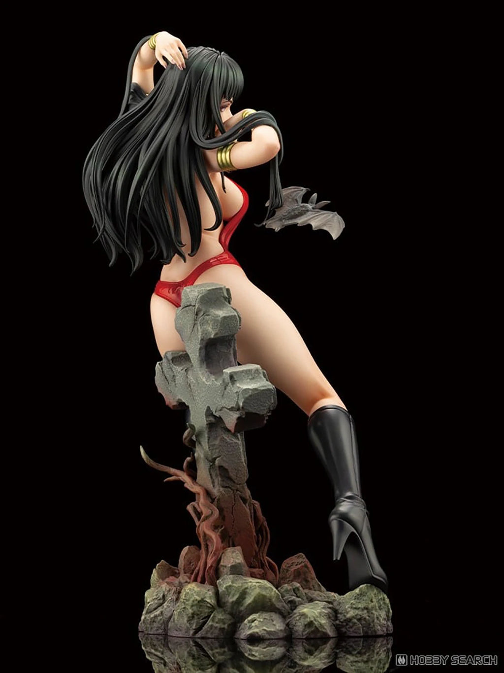 In Stock Original Kotobukiya Prepainted Horror Bishoujo Vampirella 1/7 H=200mm Comic Character Figure Decoration Collection Gift