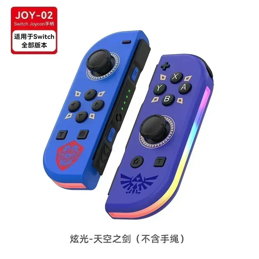 2026 New for Joycons Gamepad for Switch Bluetooth Wireless Controller Joystick with Trubo Video Game Consoles