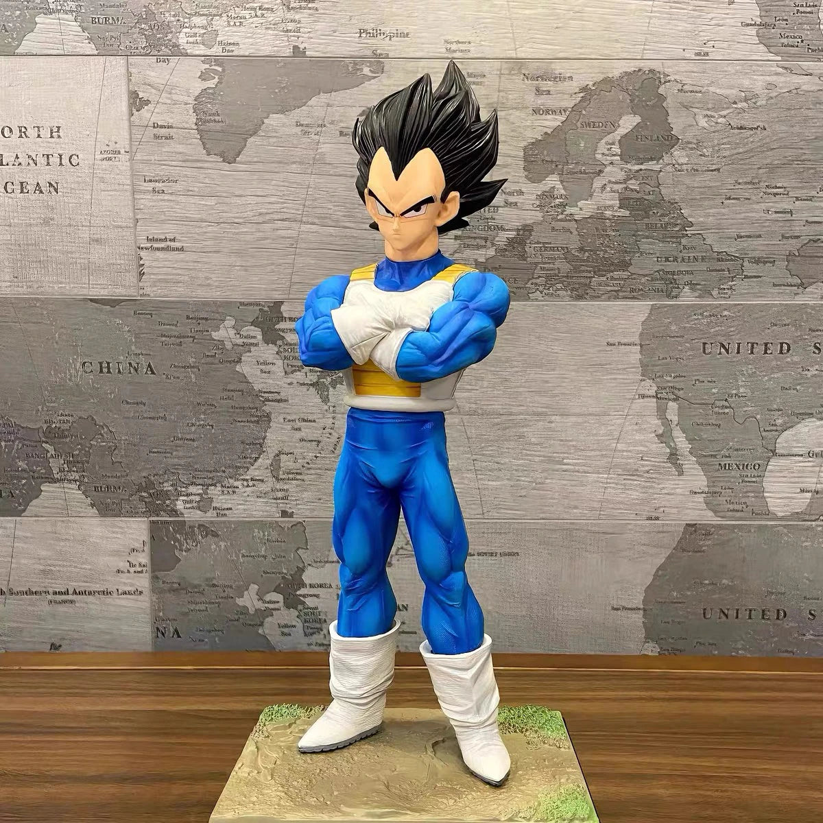 34cm Dragon Ball Anime Figuren Vegeta Action Figur Statue Modell Puppe Sammlung Spielzeug Geschenke