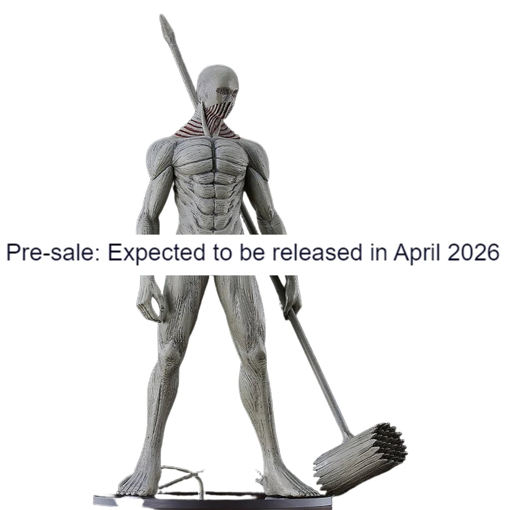 Original Genuine Good Smile Company Prepainted Pop Up Parade Shingeki No Kyojin Sentsui No Kyojin L H=250mm Anime Model Figure