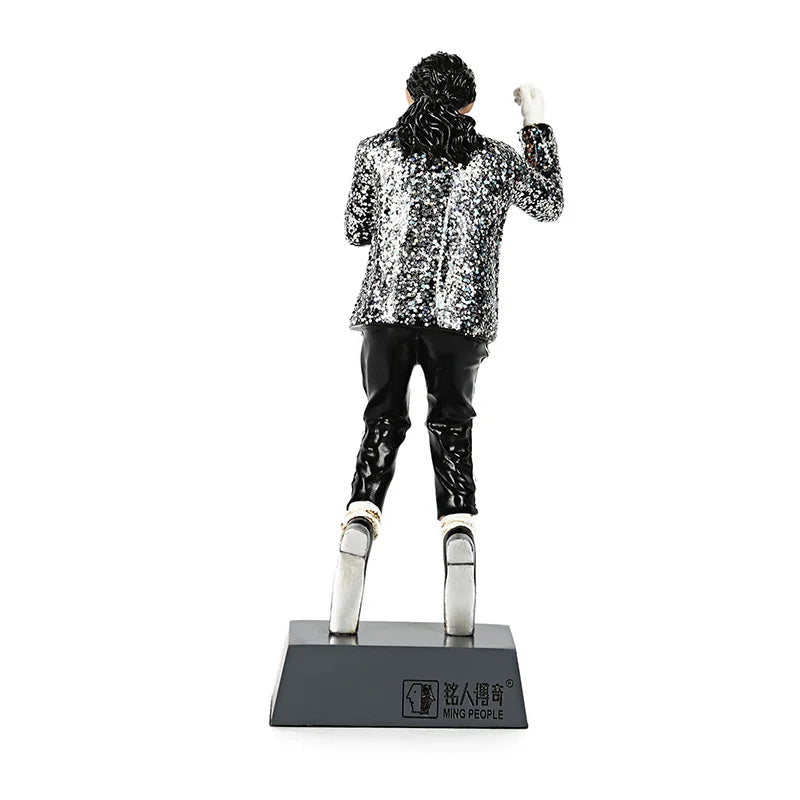 Dancer Michael Jackson Action Figure Simulation Portrait 20cm President Churchill Figurine Ornaments Room Decoration Model Toys