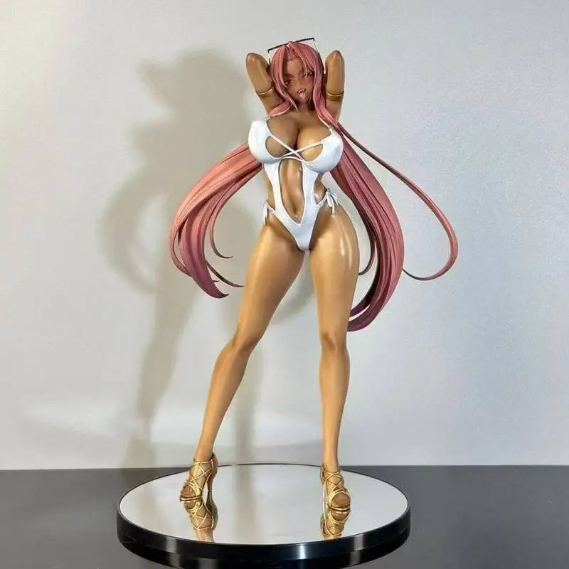Taimanin Rpgx Ingrid Figure Beach Queen White Swimsuit Model Pvc Statue  Anime Collectible Desktop Pc Case Ornament Adult Gift