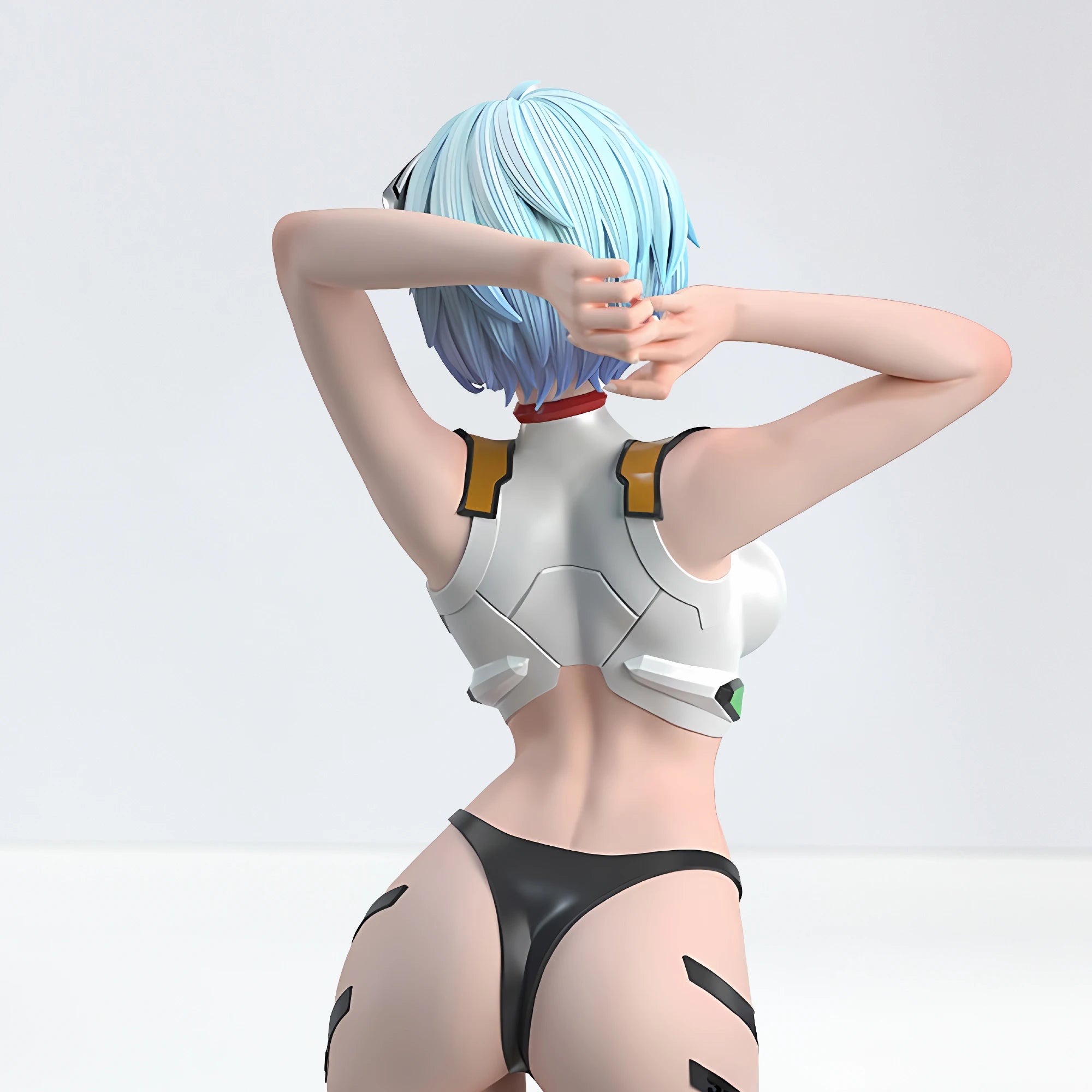 Neon Genesis Evangelion Asuka Langley Rei Ayanami  Mari Makinami Action Figure PVC Posable Model Anime Collectible Toy