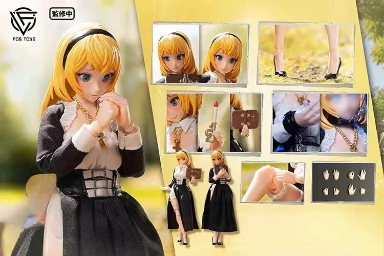 Pre-Sale FogToys Nun 1/12 Scale Female YU-01A+01Aup Eira YU-01B+01Bup Layla  Action Figures Model Collectible Toys