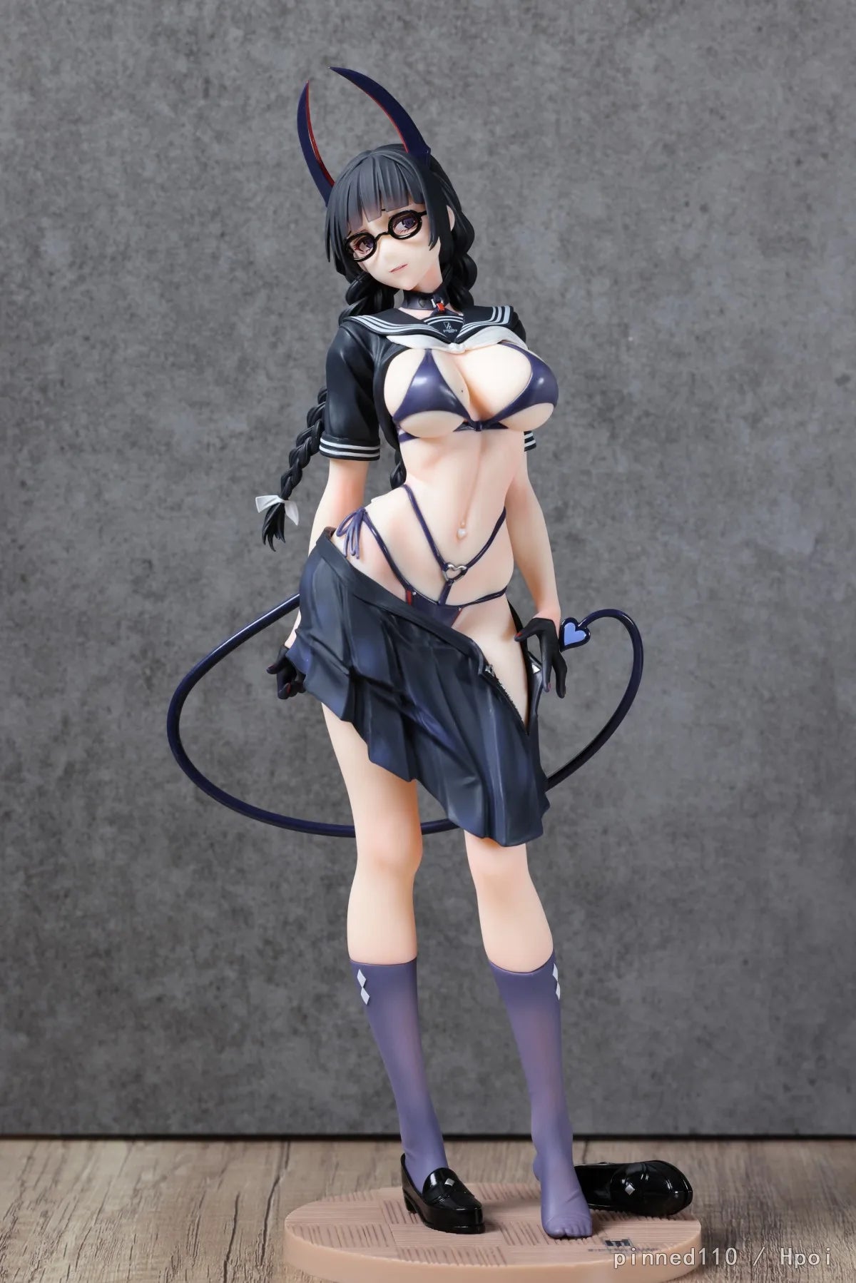 In Stock Original AniMester Mima Demon Wind Disciplinary Committee Mizuna Pursuit Eye 1/6 Anime Figure Model Toys