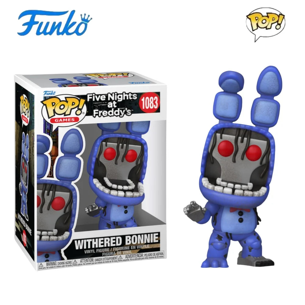 Funko Pop Five Nights at Freddy's Series Mangle Action Figure Withered Bonnie Freddy Model Original Limited Edition Toy Gifts