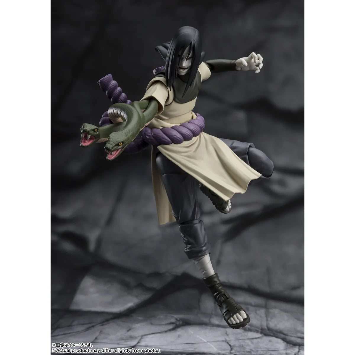 100% Authentic Bandai S.H.Figuarts Series Jiraiya, Tsunade, Orochimaru – Legendary Sannin Articulated Figure Toys