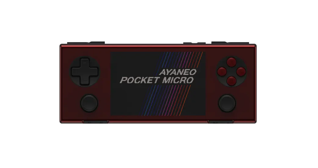 AYANEO Pocket MICRO Handheld Game Console 3.5 Inch IPS Screen 960*640 Resolution Aluminum Alloy Frame Customized Gaming Device