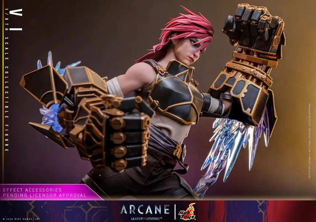 In Stock Hot Toys Arcane Season 2 Vi TMS138 1/6 Scale Action Figure Anime Model Trendy Toys Collectibles
