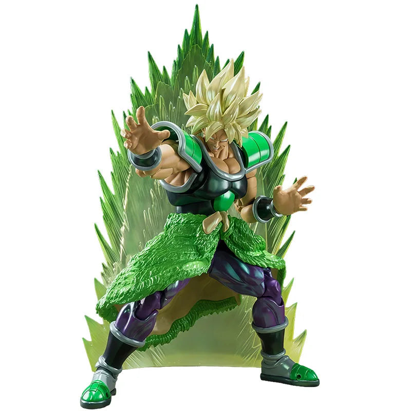 High-end BANDAI S.H.Figuarts Anime Figure Dragon Ball Super: Broly - Super Saiyan Broly - Exhibition Limited Edition - 190mm