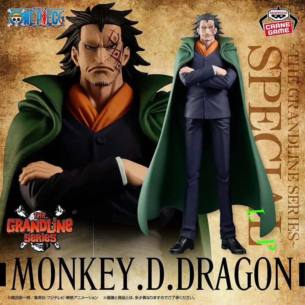 Banpresto BANDAI One Piece  Monkey D Dragon brand new Spot goods Anime model action figure Genuine Boxed Toy