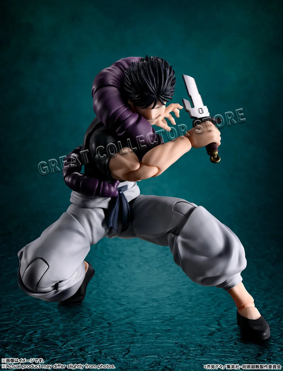 Original BANDAI Jujutsu Kaisen Anime Fushiguro Toji S.H.Figuarts Anime Figure Action Figurine Model Figuarts