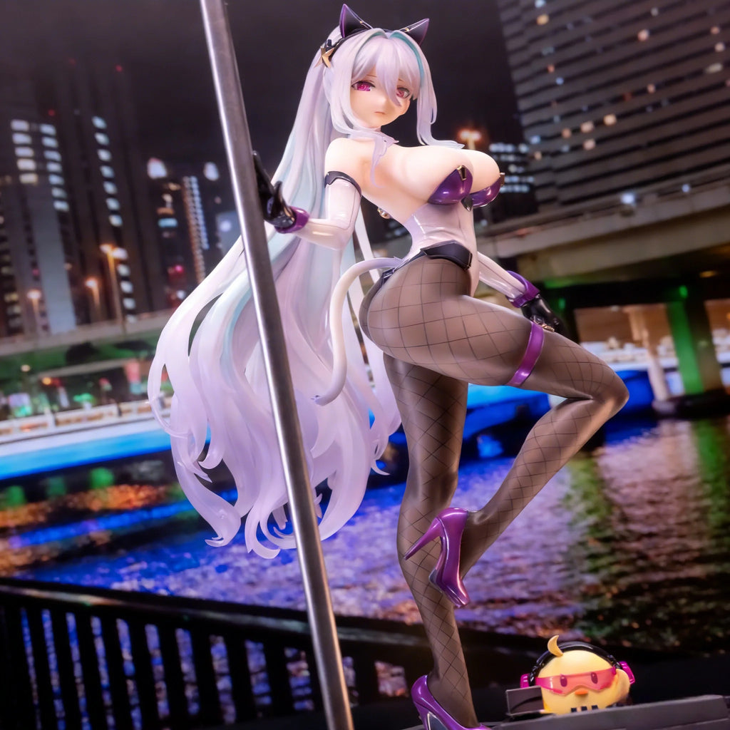 APEX Azur Blue Route Kearsarge Allnight Charge Ver. 1/7 Scale Figure Original Doll Model Ornaments Collection Toy Gifts
